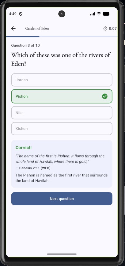 Trivia question about the rivers of the Garden of Eden